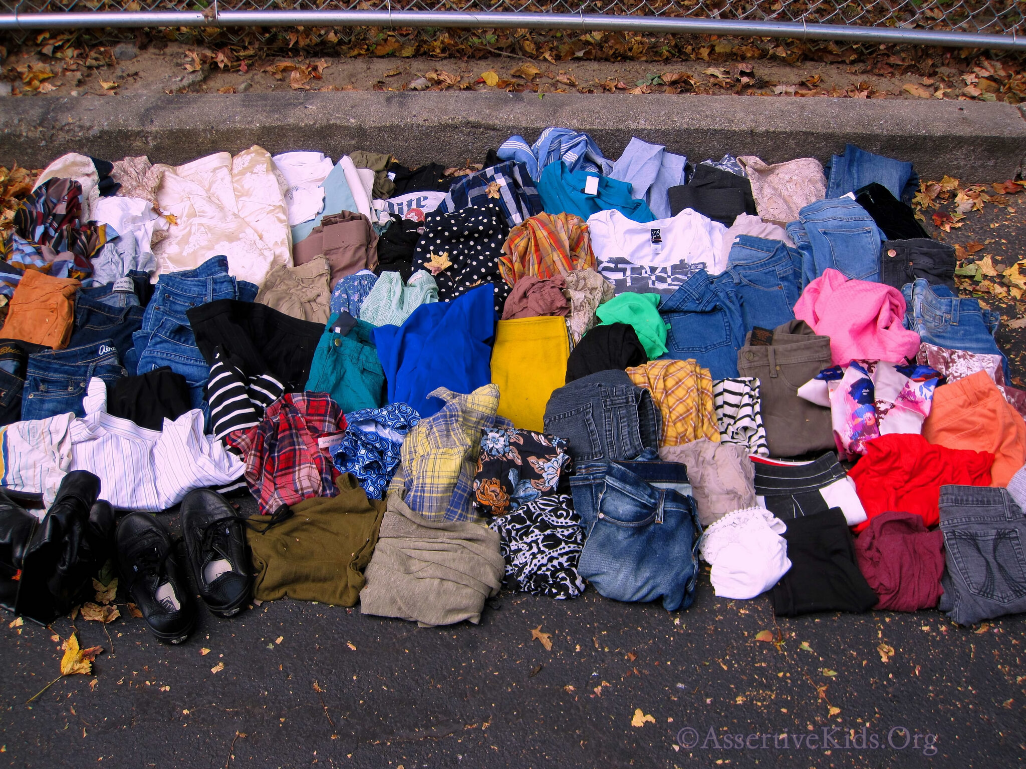 Clothing Donated To Local Charities On Staten Island For